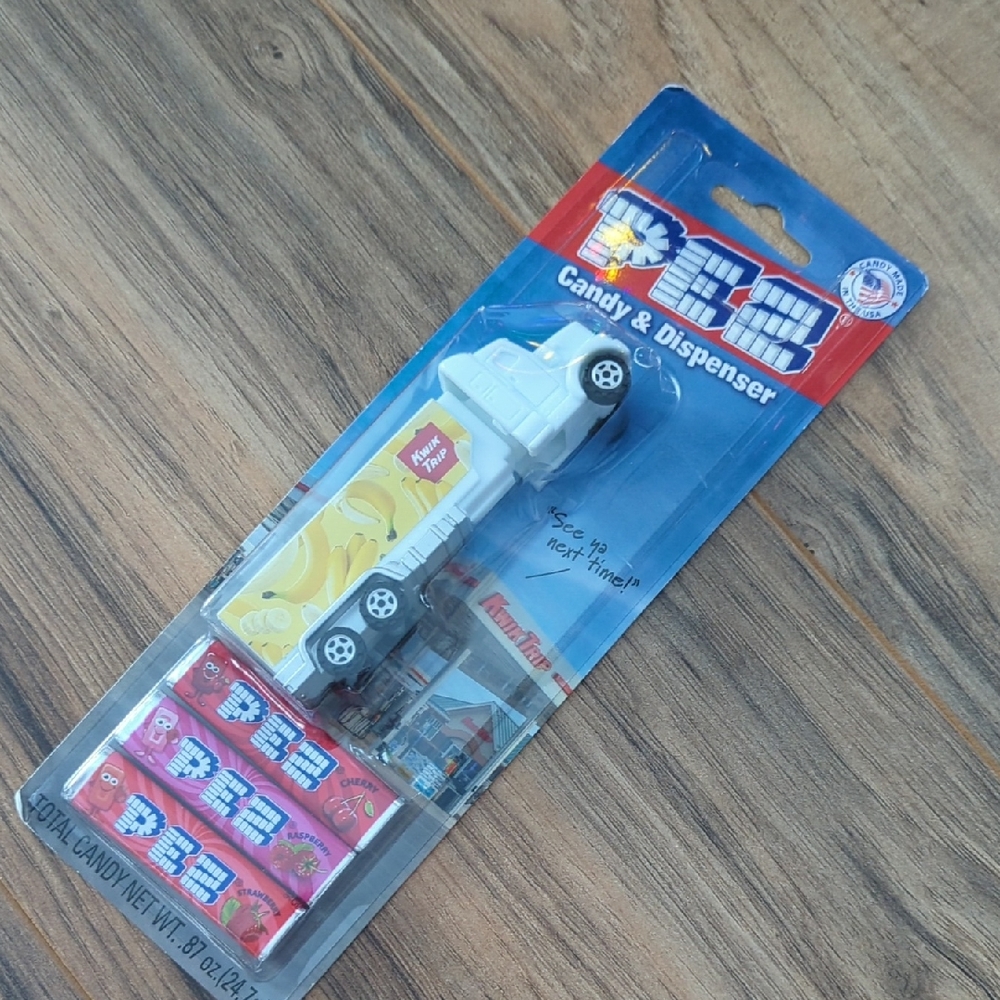 New In The Box Kwik Trip Semi Truck Pez Dispenser.